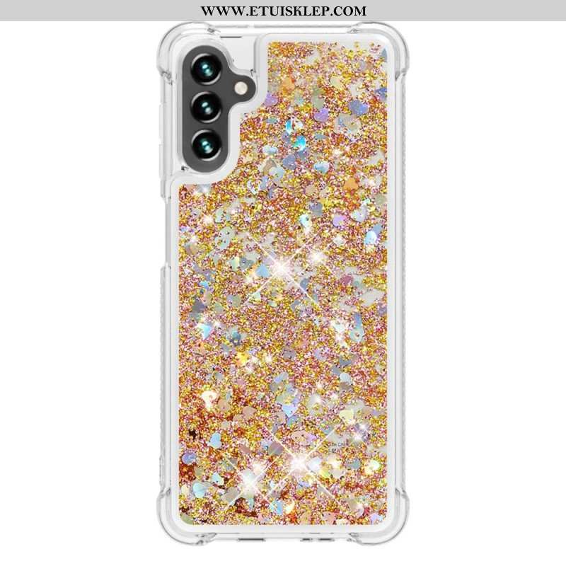 Etui do Samsung Galaxy A54 5G Pragnienia Cekiny